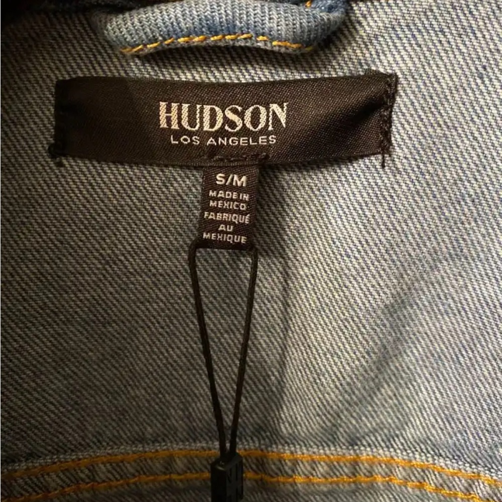 NWT HUDSON JEANS CLASSIC TRUCKER JACKET